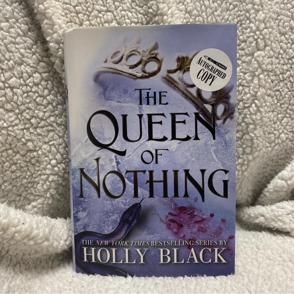 SIGNED 1st/1st Edition 1st Printing The Queen of Nothing Hardcover Holly Black